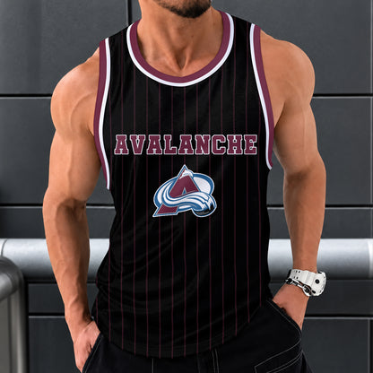 [SUPER SALE] NEW CUSTOMIZED NHL05 CAL COLORADO AVALANCHE UNISEX TANK TOP
