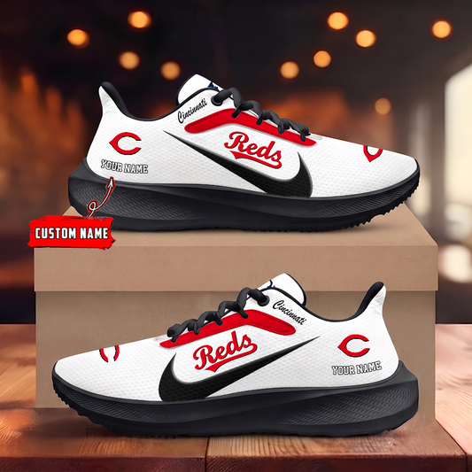 [FLASH SALE] NEW CUSTOMIZED MLB05 CRS CINCINNATI KHAKIS ROAD RUNNING SHOES