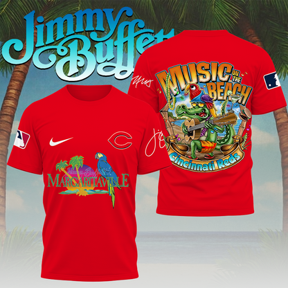 [FLASH SALE] NEW CUSTOMIZED MLB05 CRS CINCINNATI REDS x JIMMY BUFFETT T-SHIRT, HOODIE, ZIP HOODIE