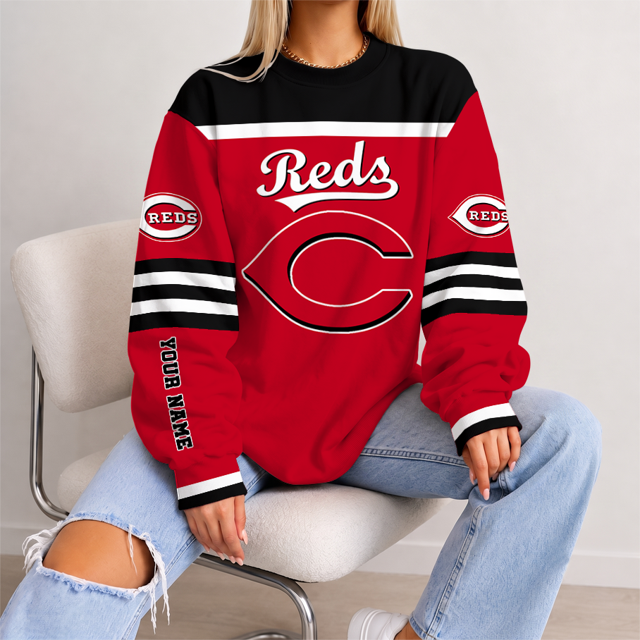 [FLASH SALE] NEW CUSTOMIZED MLB05 CRS CINCINNATI REDS UNISEX SWEATSHIRT
