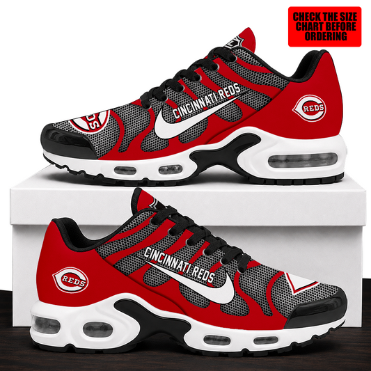 [FLASH SALE] NEW CUSTOMIZED MLB05 CRS CINCINNATI REDS AIR MAX PLUS SNEAKERS