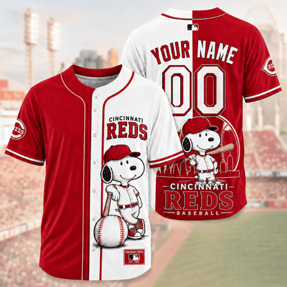 [FLASH SALE] NEW CUSTOMIZED MLB05 CRS CINCINNATI REDS BASEBALL JERSEY