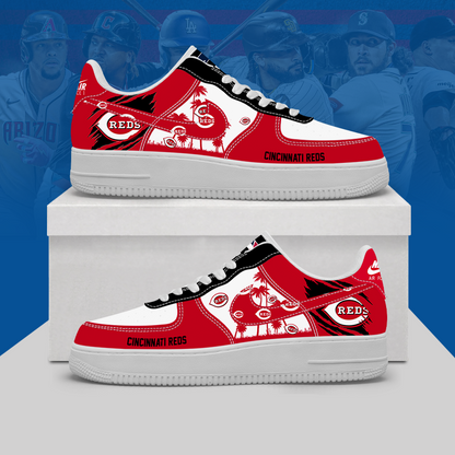 [FLASH SALE] NEW CUSTOMIZED MLB05 CRS CINCINNATI REDS AF1 SHOES