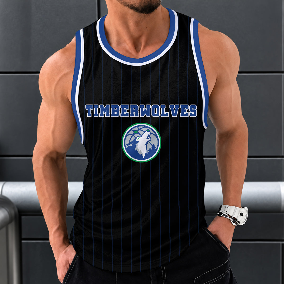 [HOT DEAL] NEW CUSTOMIZED NBA05 MTW MINNESOTA TIMBERWOLVES UNISEX TANK TOP
