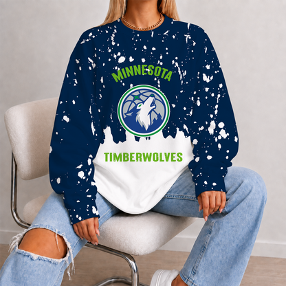 [HOT DEAL] NEW CUSTOMIZED NBA05 MTW MINNESOTA TIMBERWOLVES UNISEX SWEATSHIRT