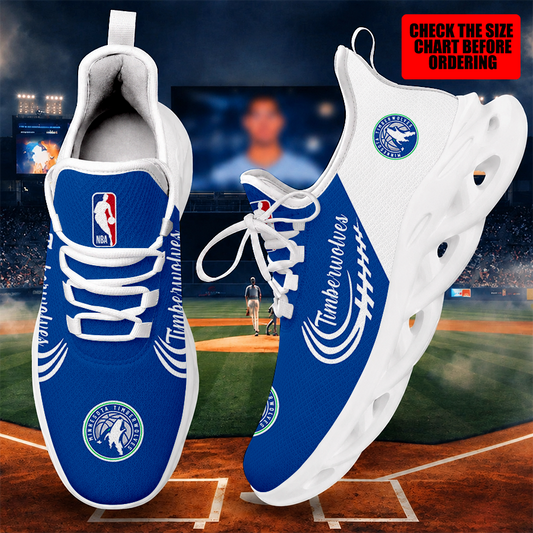 [HOT DEAL] NEW CUSTOMIZED NBA05 MTW MINNESOTA TIMBERWOLVES MAX SOUL SHOES