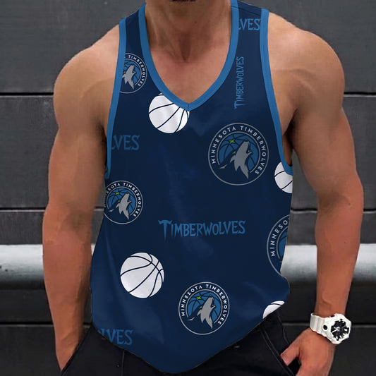 [HOT DEAL] NEW CUSTOMIZED NBA05 MTW MINNESOTA TIMBERWOLVES UNISEX TANK TOP