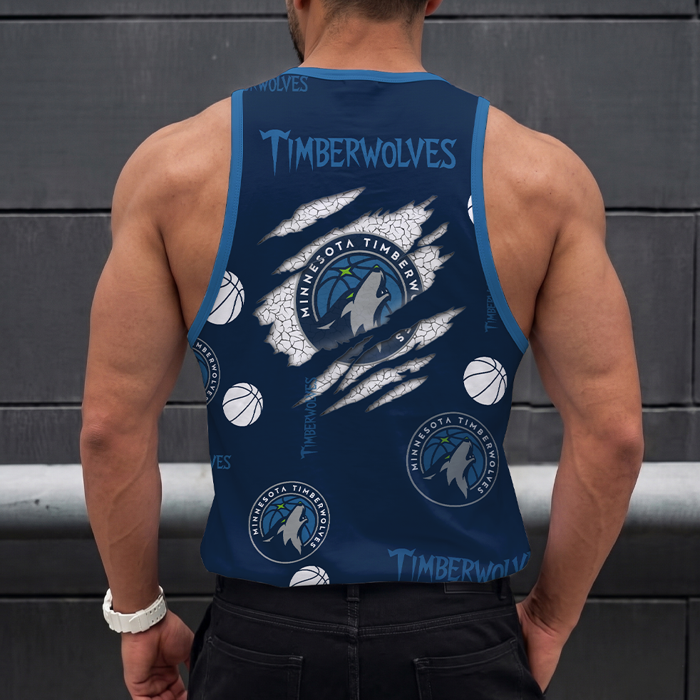 [HOT DEAL] NEW CUSTOMIZED NBA05 MTW MINNESOTA TIMBERWOLVES UNISEX TANK TOP