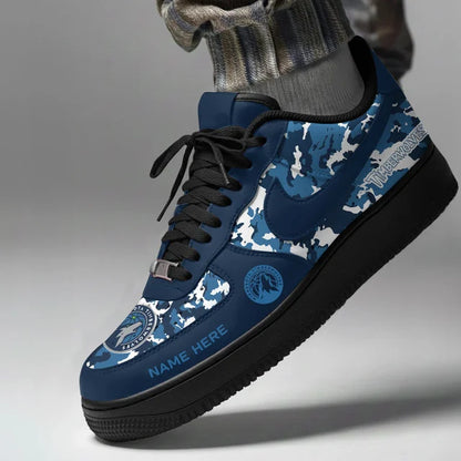 [HOT DEAL] NEW CUSTOMIZED NBA05 MTW MINNESOTA TIMBERWOLVES AF1 SHOES