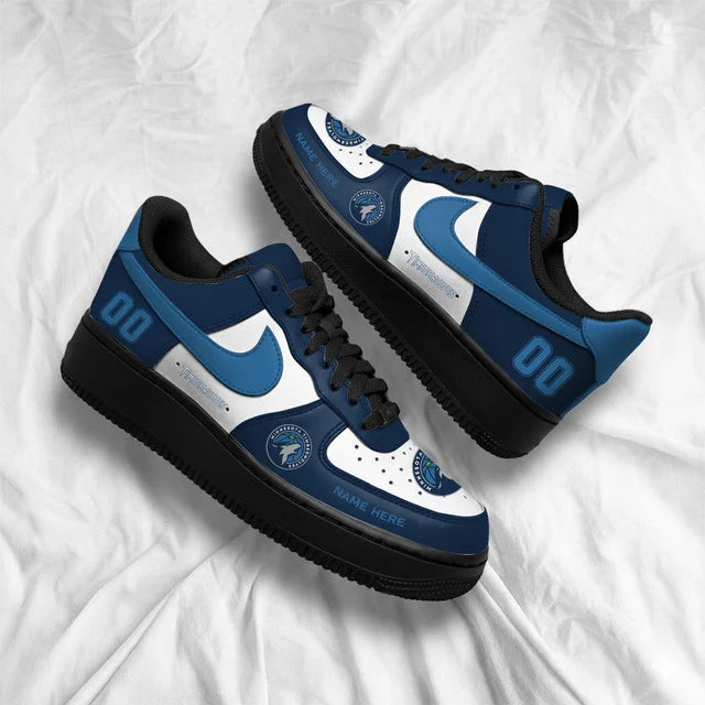 [HOT DEAL] NEW CUSTOMIZED NBA05 MTW MINNESOTA TIMBERWOLVES AF1 SHOES