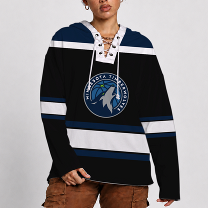 [HOT DEAL] NEW CUSTOMIZED NBA05 MTW MINNESOTA TIMBERWOLVES LACER HOODIE