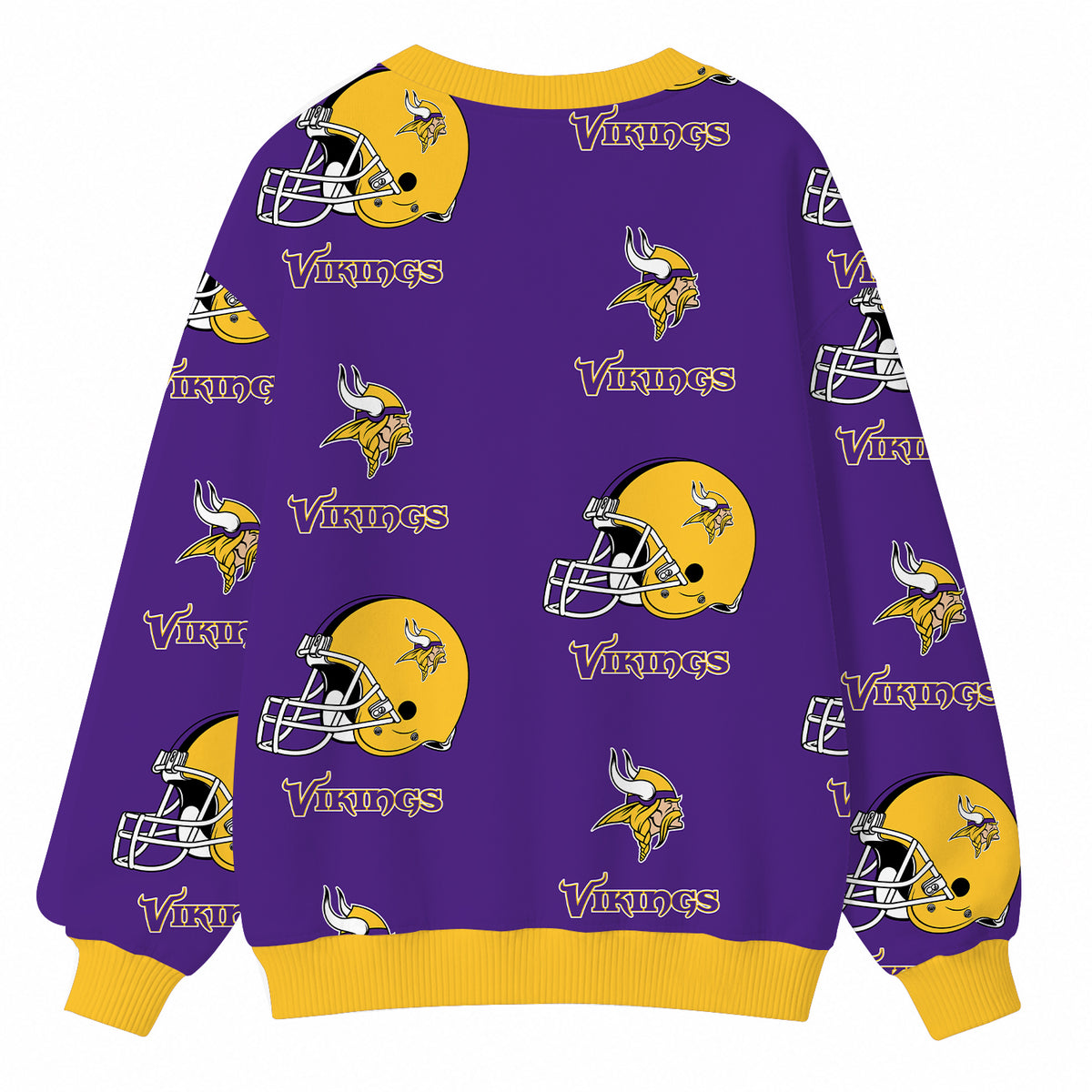 [SPECIAL OFFER] NEW CUSTOMIZED NFL05 MVK MINNESOTA VIKINGS CARDIGAN