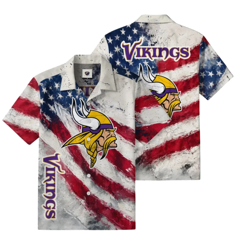 [SPECIAL OFFER] NEW CUSTOMIZED NFL05 MVK MINNESOTA VIKINGS UNISEX HAWAIIAN SHIRT