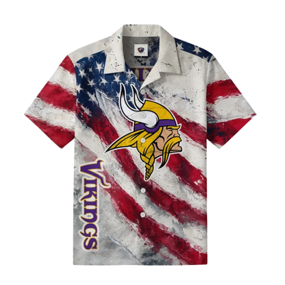 [SPECIAL OFFER] NEW CUSTOMIZED NFL05 MVK MINNESOTA VIKINGS UNISEX HAWAIIAN SHIRT