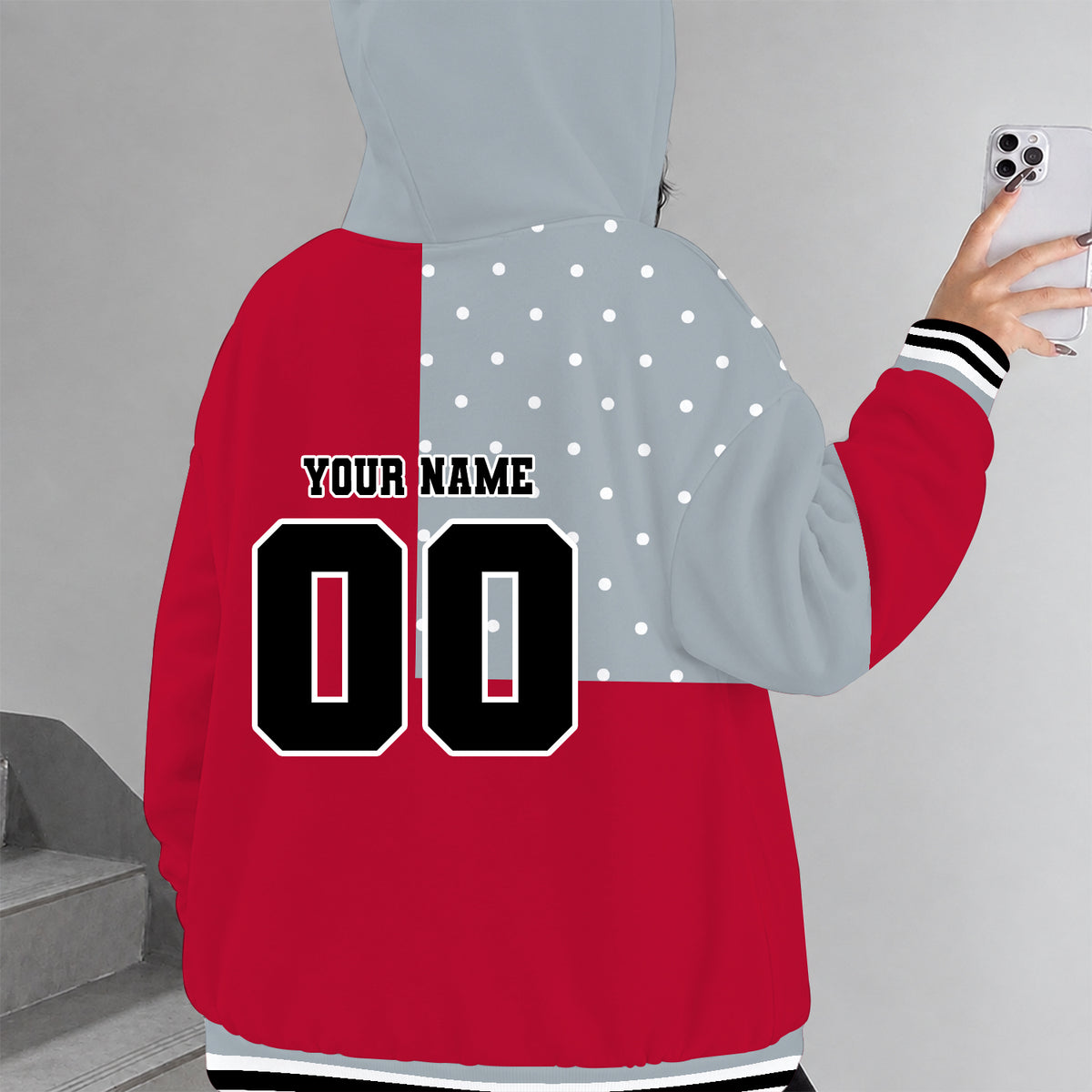 [FAN FAVORITE] NEW CUSTOMIZED NCAA FBS05 OSB OHIO STATE BUCKEYES ZIP HOODIE