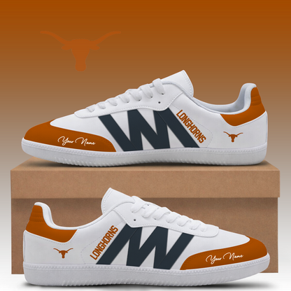 [FAN FAVORITE] NEW CUSTOMIZED NCAA CWS05 TXL TEXAS LONGHORNS CLASSIC SNEAKERS