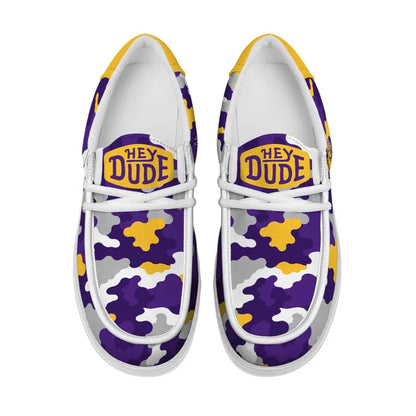 [SPECIAL OFFER] NEW CUSTOMIZED NFL05 MVK MINNESOTA VIKINGS LOAFER SHOES