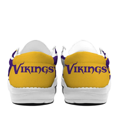 [SPECIAL OFFER] NEW CUSTOMIZED NFL05 MVK MINNESOTA VIKINGS LOAFER SHOES