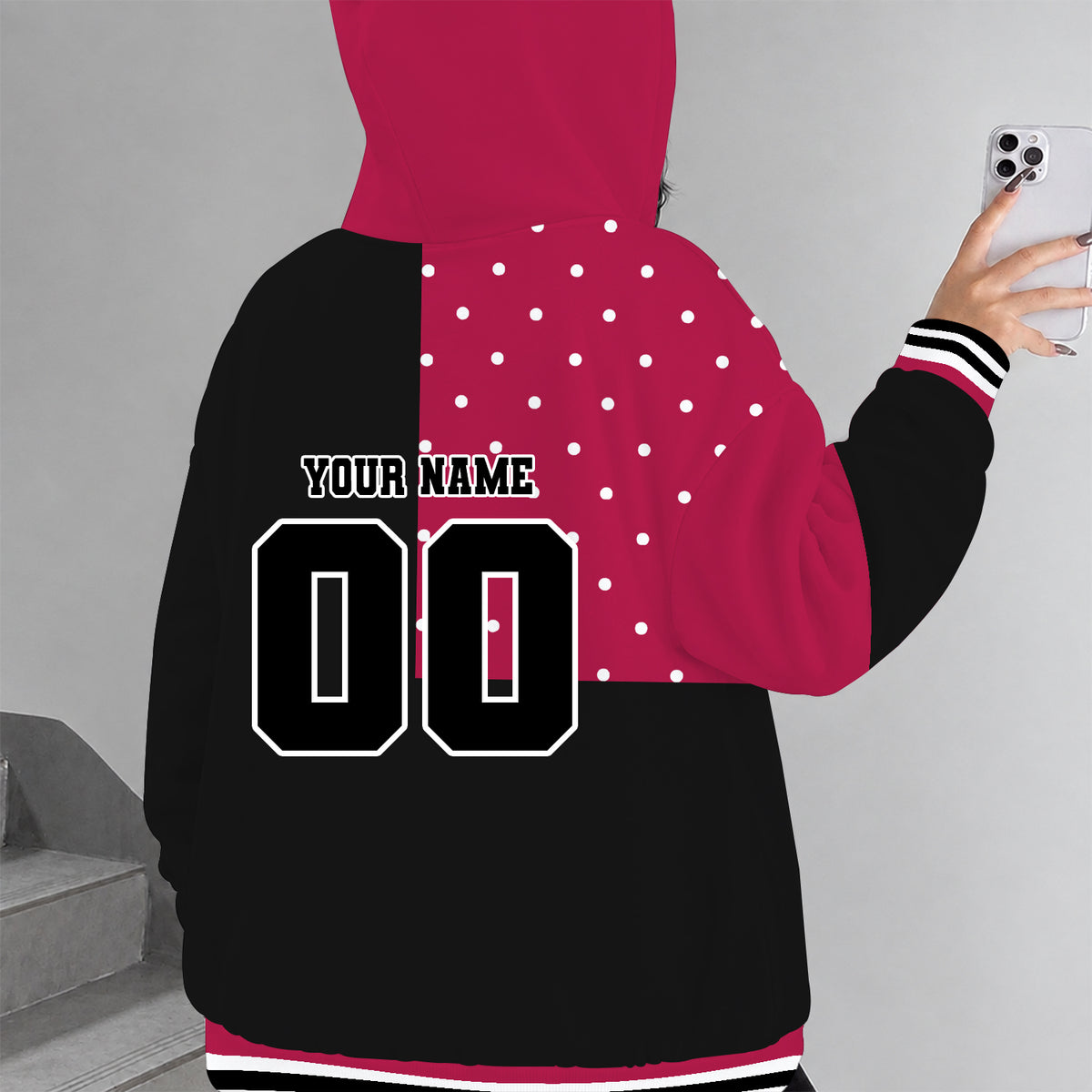 [FAN FAVORITE] NEW CUSTOMIZED NCAA MAM06 AKR ARKANSAS RAZORBACKS STRAPPY ZIP HOODIE