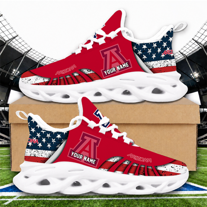 [FAN FAVORITE] NEW CUSTOMIZED NCAA CWS06 ARW ARIZONA WILDCATS UNISEX CLUNKY SNEAKERS