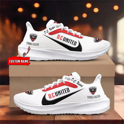 [FAN EXCLUSIVE] NEW CUSTOMIZED MLS06 DCU D.C. UNITED ROAD RUNNING SHOES