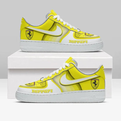 [FAN MUST-HAVE] NEW CUSTOMIZED F106 FER SCUDERIA FERRARI AF1 SNEAKERS
