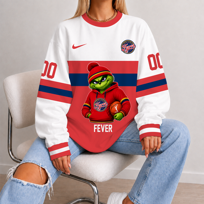 [FAN FAVORITE] NEW CUSTOMIZED WNBA06 IDF INDIANA FEVER UNISEX SWEATSHIRT