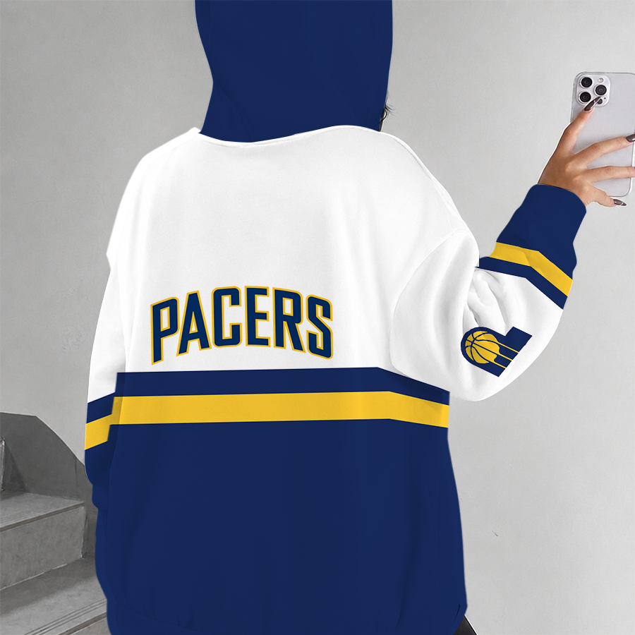 [HOT DEAL] NEW CUSTOMIZED NBA06 IPA INDIANA PACERS ZIP HOODIE