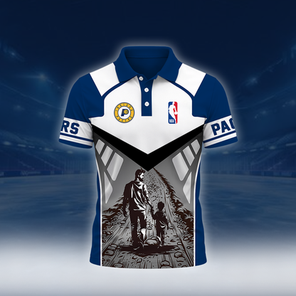 [HOT DEAL] NEW CUSTOMIZED NBA06 IPA INDIANA PACERS POLO SHIRT