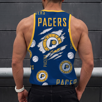 [HOT DEAL] NEW CUSTOMIZED NBA06 IPA INDIANA PACERS UNISEX TANK TOP