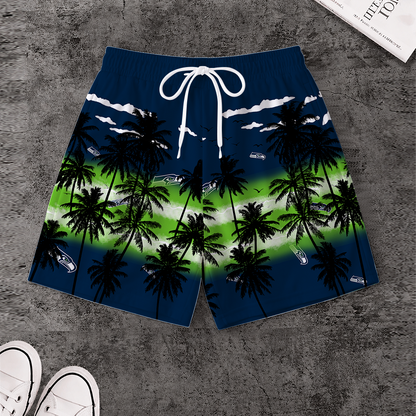 [SPECIAL OFFER] NEW CUSTOMIZED NFL06 SSH SEATTLE SEAHAWKS SHORT PANTS