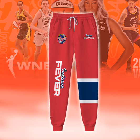 [FAN FAVORITE] NEW CUSTOMIZED WNBA06 IDF INDIANA FEVER SWEATPANTS