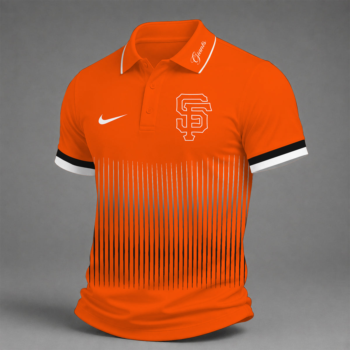 [FLASH SALE] NEW CUSTOMIZED MLB06 SFG SAN FRANCISCO GIANTS POLO SHIRT
