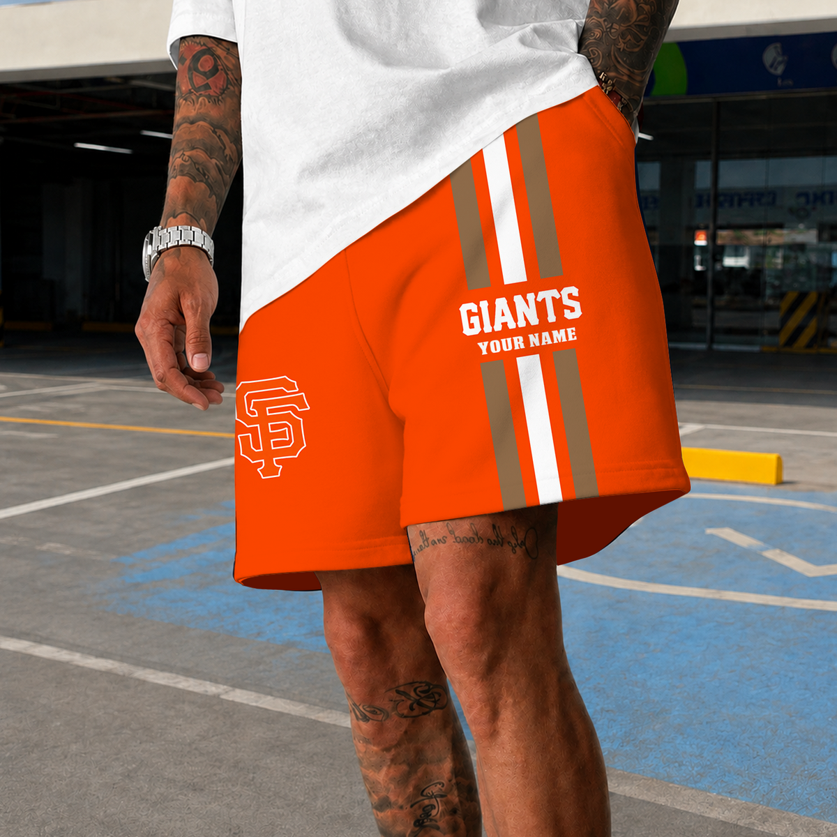 [FLASH SALE] NEW PREMIUM MLB06 SFG SAN FRANCISCO GIANTS SHORT PANTS
