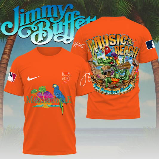 [FLASH SALE] NEW CUSTOMIZED MLB06 SFG SAN FRANCISCO GIANTS x JIMMY BUFFETT T-SHIRT, HOODIE, ZIP HOODIE