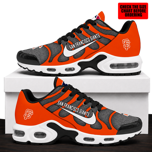 [FLASH SALE] NEW CUSTOMIZED MLB06 SFG SAN FRANCISCO GIANTS AIR MAX PLUS SNEAKERS