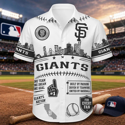 [FLASH SALE] NEW CUSTOMIZED MLB06 SFG SAN FRANCISCO GIANTS UNISEX HAWAIIAN SHIRT
