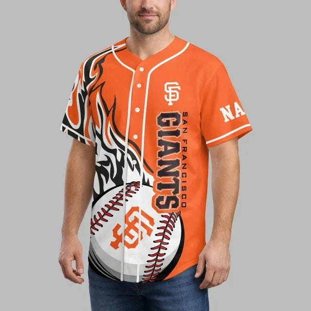 [FLASH SALE] NEW CUSTOMIZED MLB06 SFG SAN FRANCISCO GIANTS BASEBALL JERSEY