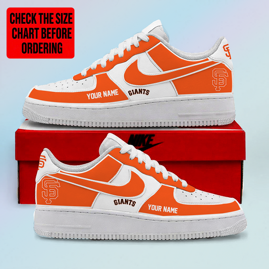[FLASH SALE] NEW CUSTOMIZED MLB06 SFG SAN FRANCISCO GIANTS AF1 SHOES