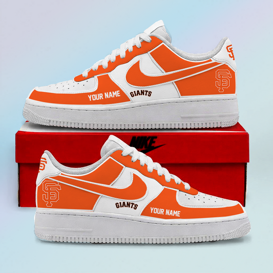 [FLASH SALE] NEW CUSTOMIZED MLB06 SFG SAN FRANCISCO GIANTS AF1 SHOES