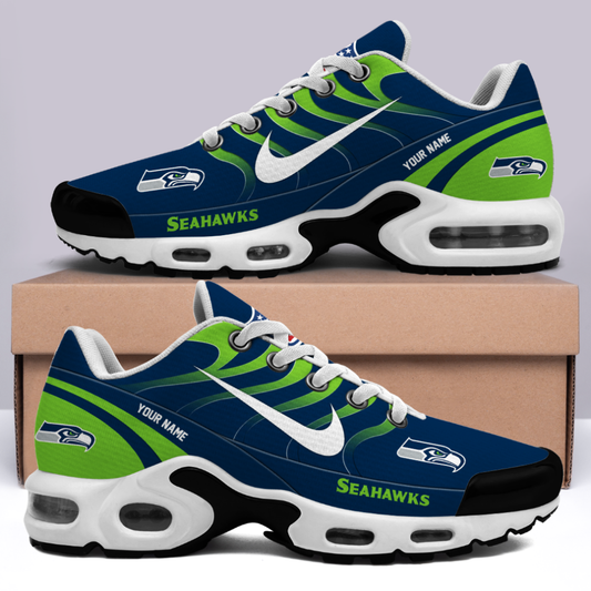 [SPECIAL OFFER] NEW CUSTOMIZED NFL06 SSH SEATTLE SEAHAWKS AIR MAX PLUS SNEAKERS