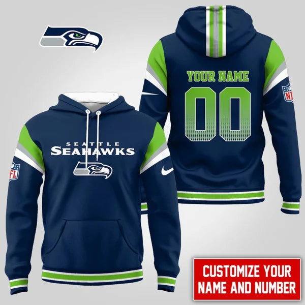 [SPECIAL OFFER] NEW CUSTOMIZED NFL06 SSH SEATTLE SEAHAWKS T-SHIRT, HOODIE, ZIP HOODIE