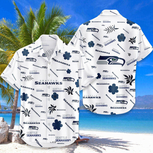 LIMITED EDITION - NEW CUSTOMIZED NFL06 SSH SEATTLE SEAHAWKS UNISEX HAWAIIAN SHIRT