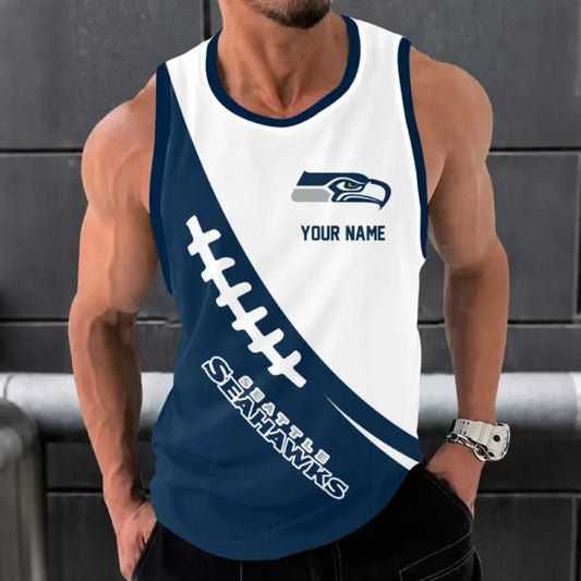 [SPECIAL OFFER] NEW CUSTOMIZED NFL06 SSH SEATTLE SEAHAWKS UNISEX TANK TOP
