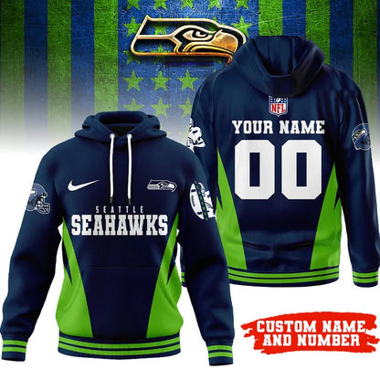 [SPECIAL OFFER] NEW CUSTOMIZED NFL06 SSH SEATTLE SEAHAWKS T-SHIRT, HOODIE, ZIP HOODIE