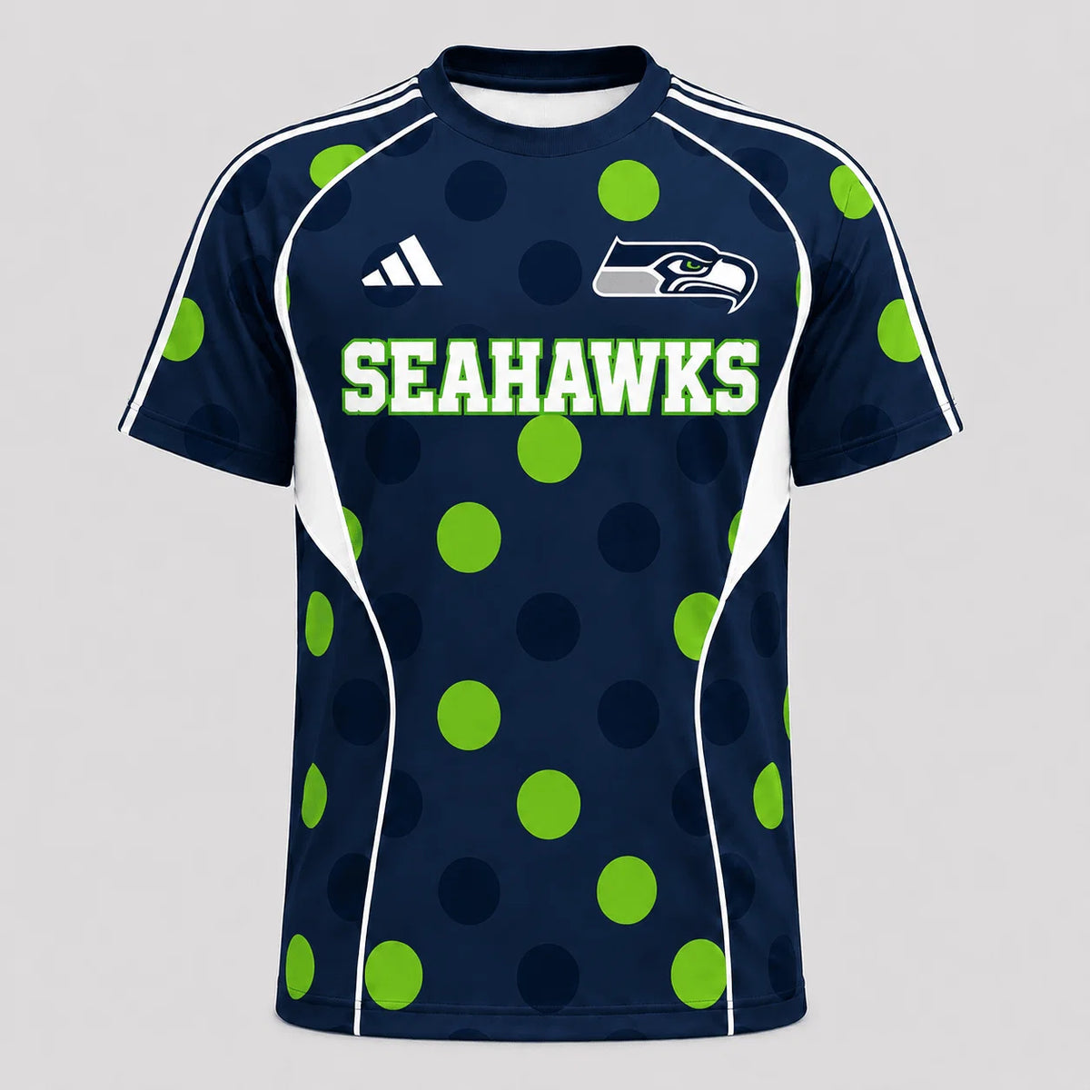 [SPECIAL OFFER] NEW CUSTOMIZED NFL06 SSH SEATTLE SEAHAWKS RAGLAN TEE