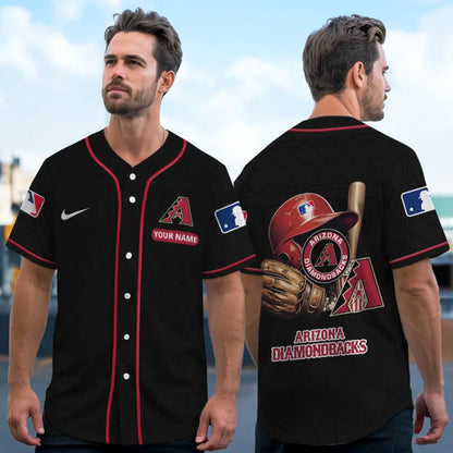 [FLASH SALE] NEW CUSTOMIZED MLB07 ADS ARIZONA DIAMONDBACKS BASEBALL JERSEY