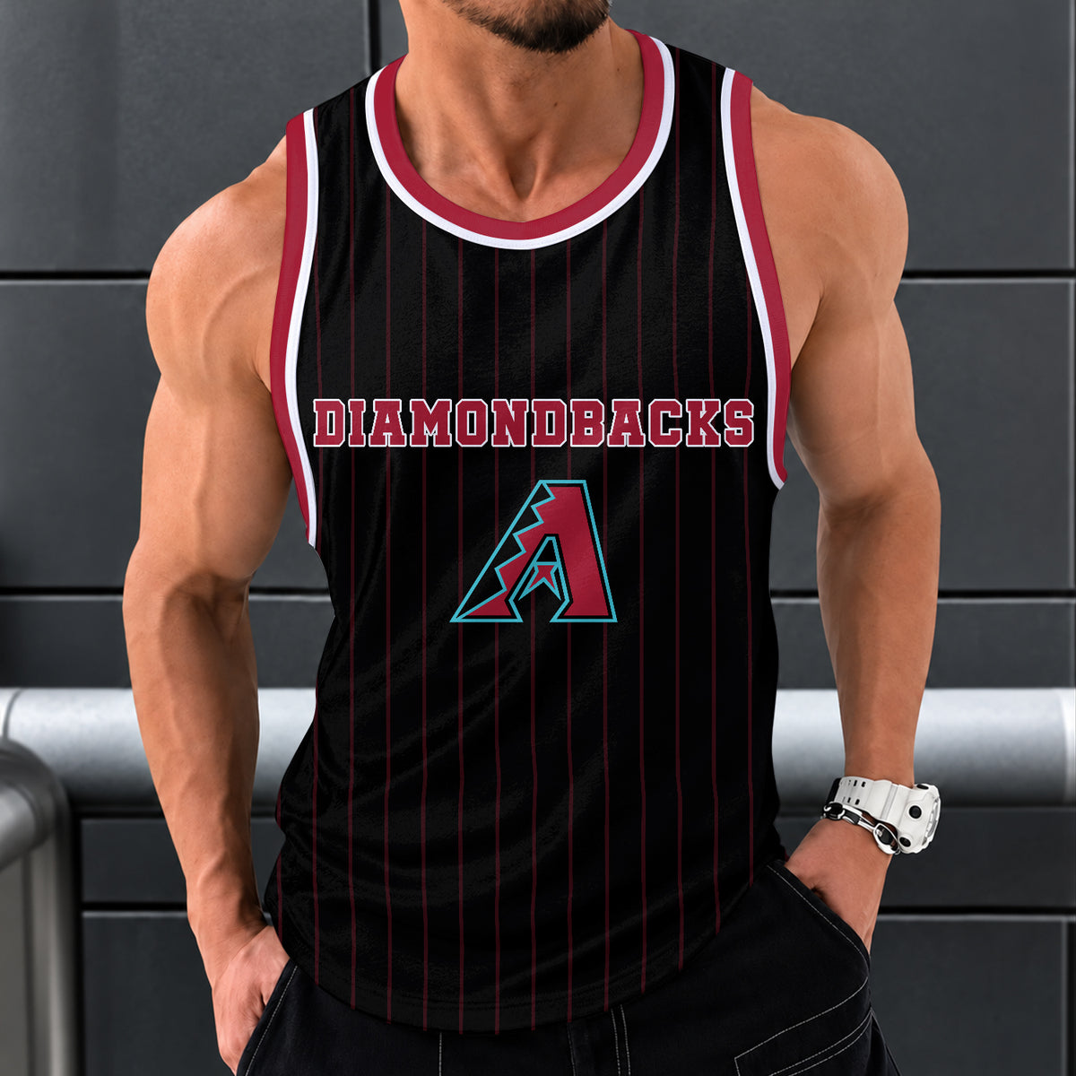 [FLASH SALE] NEW CUSTOMIZED MLB07 ADS ARIZONA DIAMONDBACKS UNISEX TANK TOP