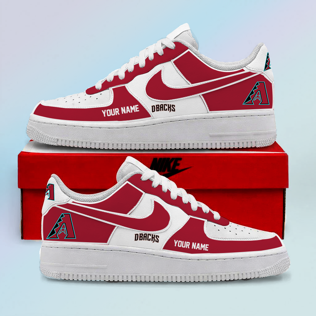 [FLASH SALE] NEW CUSTOMIZED MLB07 ADS ARIZONA DIAMONDBACKS AF1 SHOES