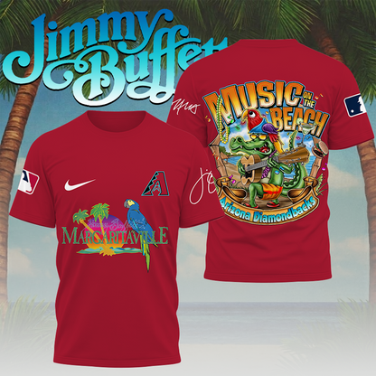 [FLASH SALE] NEW CUSTOMIZED MLB07 ADS ARIZONA DIAMONDBACKS x JIMMY BUFFETT T-SHIRT, HOODIE, ZIP HOODIE